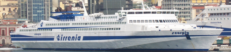traghetto scorpio tirrenia